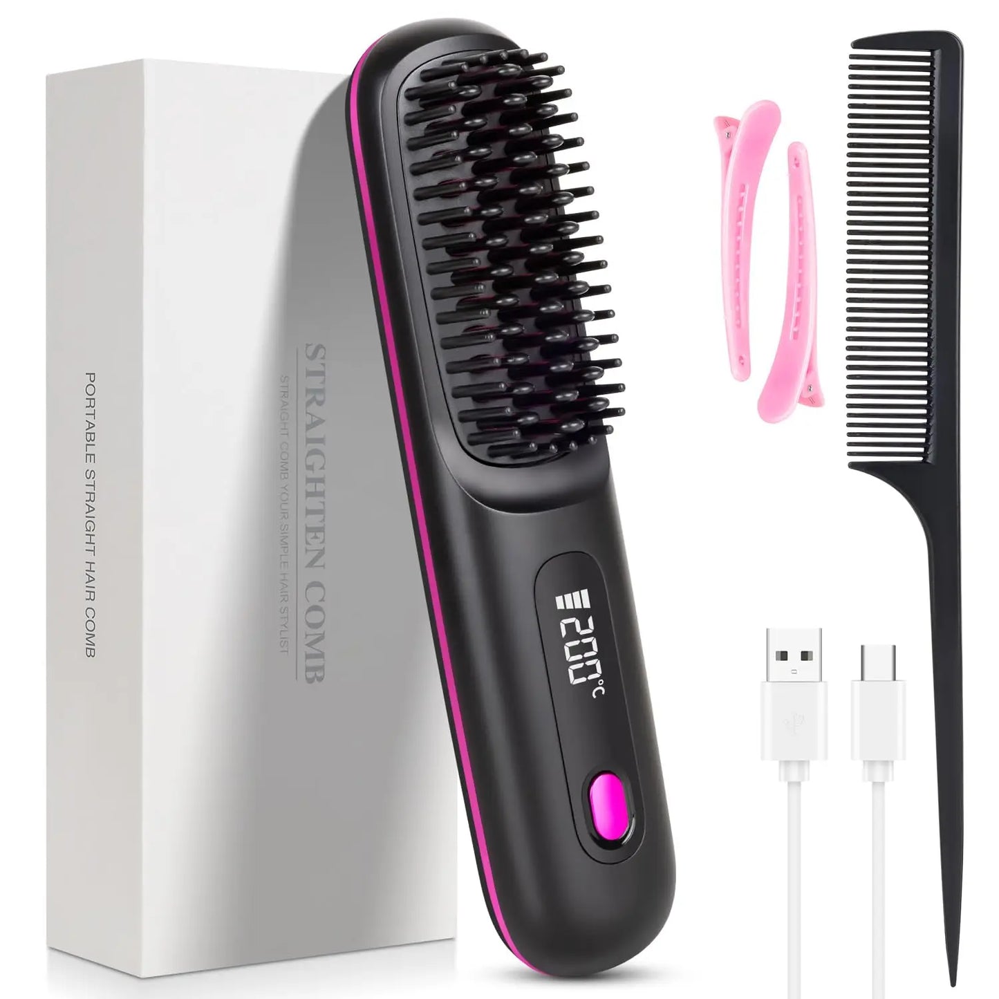 Silkey™ Ionic Hair Straightening Brush