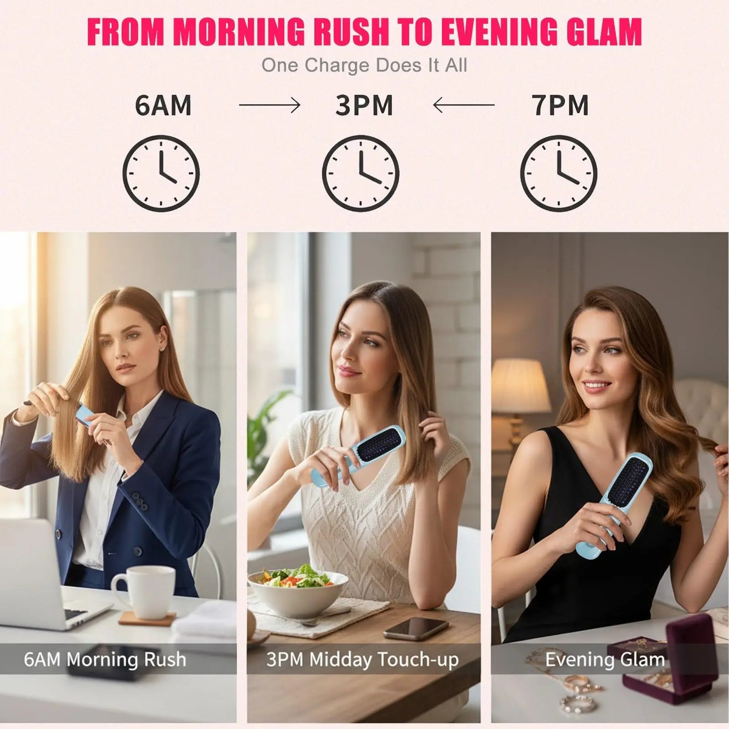 Silkey™ Ionic Hair Straightening Brush