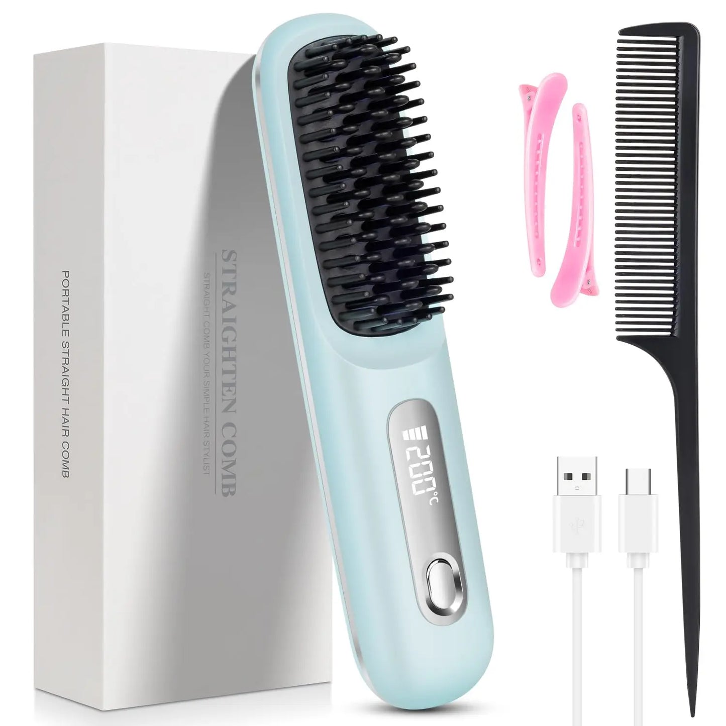 Silkey™ Ionic Hair Straightening Brush